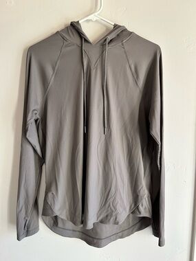 Sage Collective Ribbed Hoodie in Taupe